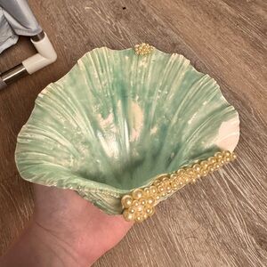 Seashell Pearl Trinket Dish